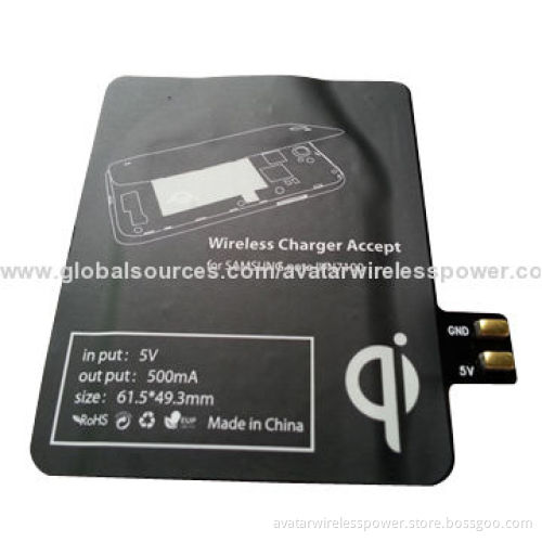 Qi Wireless Charger Receiver Card for Samsung Galaxy Note 2